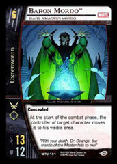 Baron Mordo, Karl Amadeus Mordo - Foil