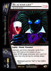 Blackheart, Black King - Foil