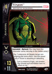 Vision, Synthetic Humanoid - Foil