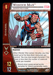 Wonder Man, Simon Williams - Foil
