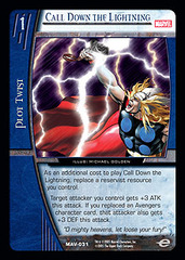 Call Down the Lightning - Foil