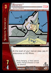 Rhino, Alex O'Hirn - Foil