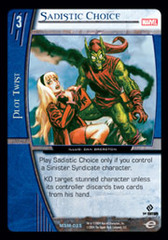 Sadistic Choice - Foil
