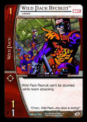 Wild Pack Recruit, Army - Foil