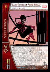 Mattie Franklin  Spider-Woman, Gift of Power - Foil