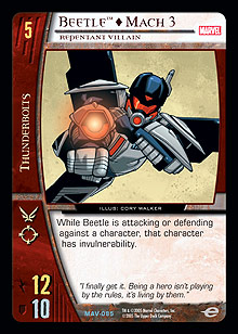 Beetle  Mach 3, Repentant Villain - Foil