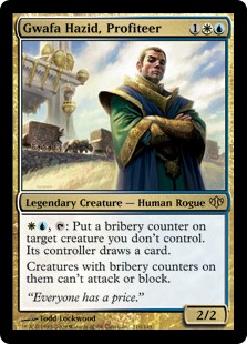 Gwafa Hazid, Profiteer