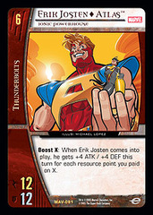 Erik Josten  Atlas, Ionic Powerhouse - Foil