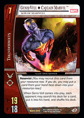 Genis-Vell  Captain Marvel, Son of Mar-Vell - Foil