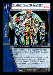 Marvel's Most Wanted - Foil