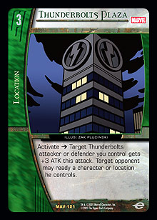 Thunderbolts Plaza - Foil