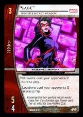 Sage, Xavier's Secret Weapon - Foil