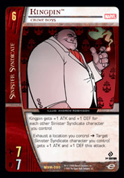 Kingpin, Crime Boss - Foil