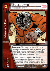 Bulldozer, Wrecking Crew - Foil