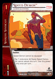 Speed Demon, James Sanders - Foil