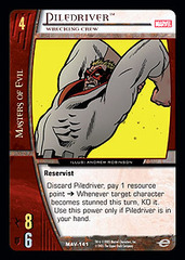 Piledriver, Wrecking Crew - Foil