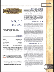 A Frigid Demise