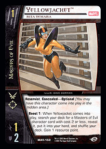 Yellowjacket, Rita DeMara - Foil