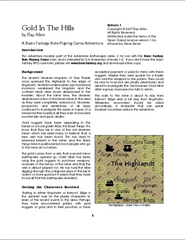 AA1.1: Gold In The Hills