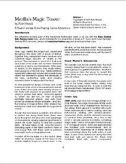AA1.2: Merilla's Magic Tower