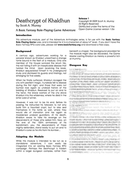 AA1.7: Deathcrypt of Khaldun