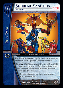 Supreme Sanction, Team-Up - Foil