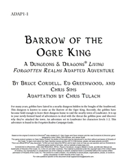 ADAP1-1: Barrow of the Ogre King