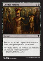 Dutiful Return - Foil