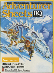 Adventurer Sheets - Nonhuman