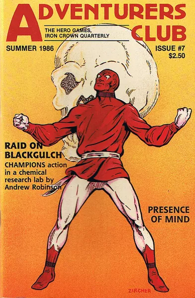 Adventurers Club (Issue 07 - Summer 1986)