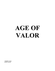 Age of Valor