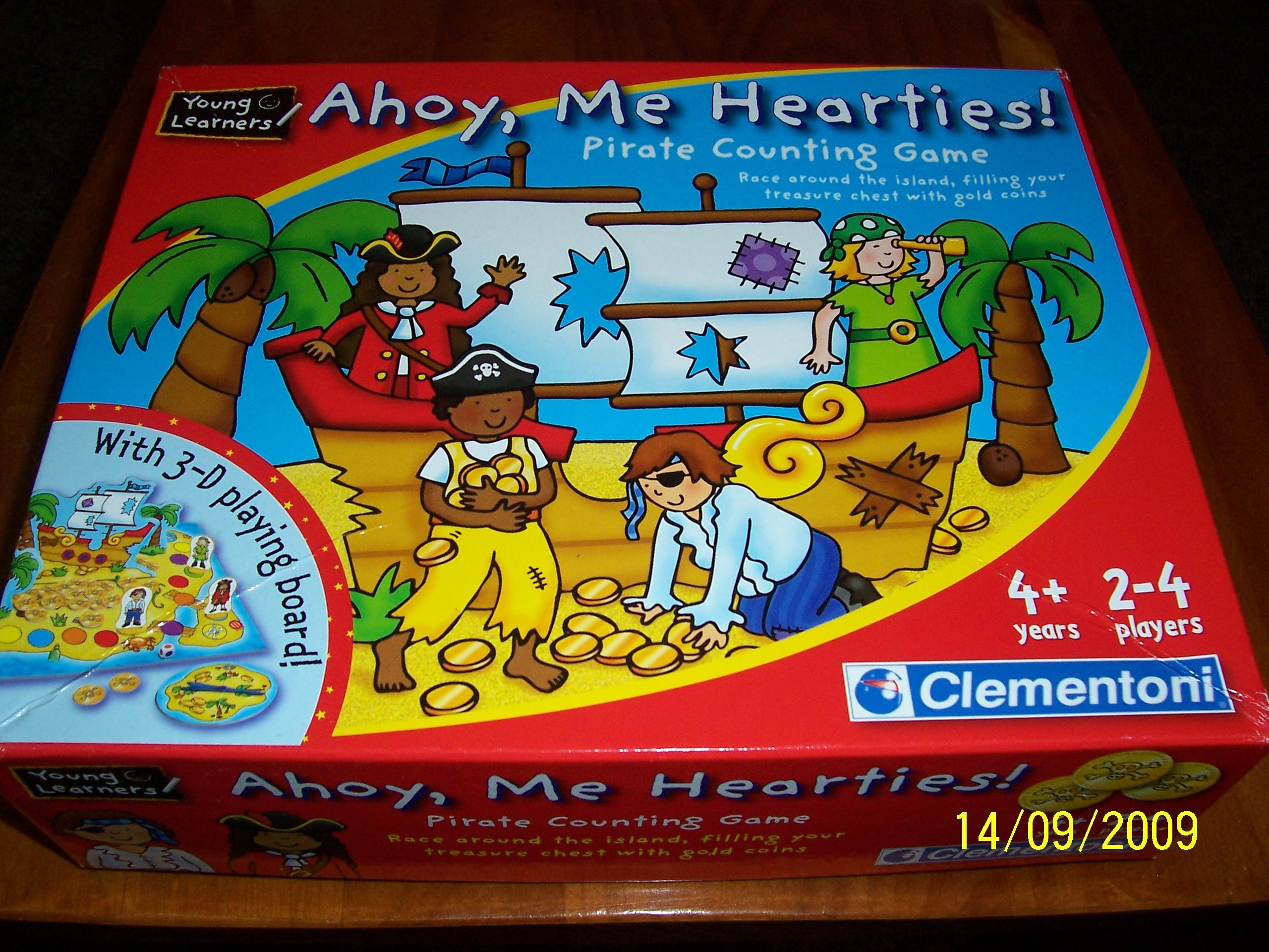 Ahoy, Me Hearties