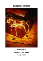 AJ2: Vandar's Lost Home