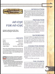 An Eye for an Eye