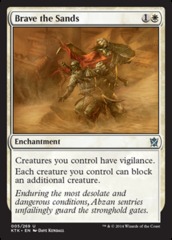 Brave the Sands - Foil