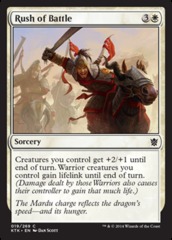 Rush of Battle - Foil