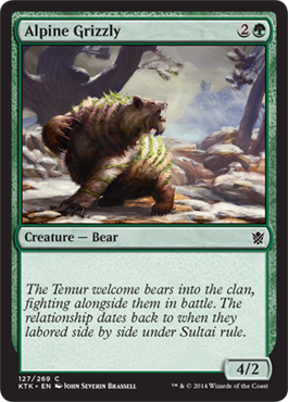 Alpine Grizzly - Foil