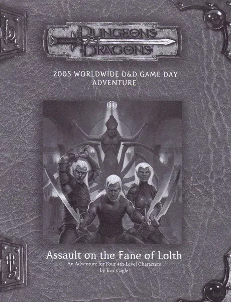 Assault on the Fane of Lolth