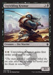 Unyielding Krumar - Foil