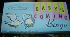 Baby's Coming Bingo
