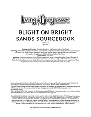Blight on Bright Sands Sourcebook
