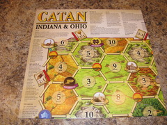 Catan Geographies: Indiana and Ohio