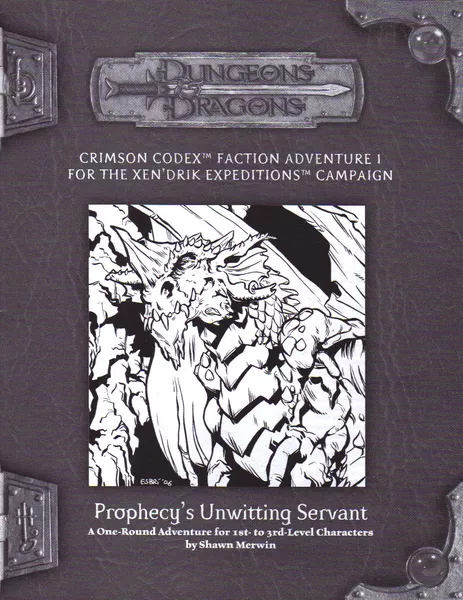 CCO1: Prophecys Unwitting Servant