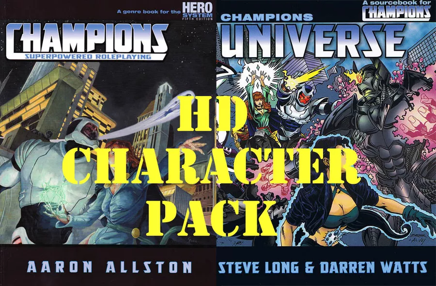 Champions and Champions Universe (HD Character Pack)