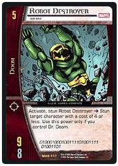 Robot Destroyer, Army - Unlimited Edition - Foil