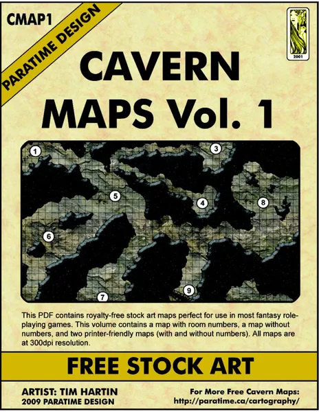 CMAP1: Cavern Maps Vol. 1