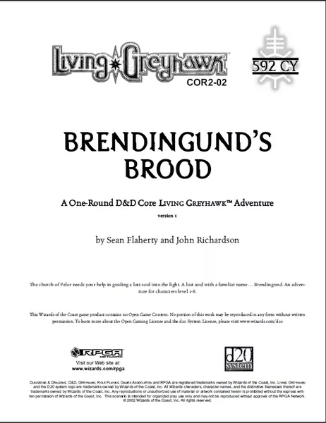 COR2-02: Brendingunds Brood