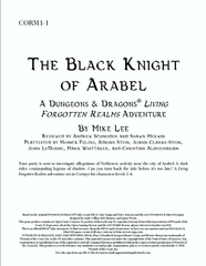 CORM1-1: The Black Knight of Arabel