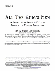 CORM1-4: All The Kings Men