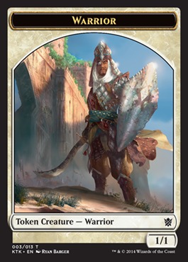 Warrior Token (Sword & Shield)